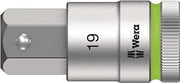 Steckschlüsseleinsatz 8740 C HF 1/2 Zoll SW 19mm L.60mm WERA