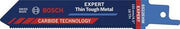 Säbelsägeblatt Expert Thin Tough Metal L.115mm B.19mm TPI 18 1,4mm 1 St./Karte