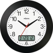 Wanduhr Funkuhr Ku.schwarz Zahlen