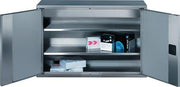 Hängeschrank H600xB900xT320mm 2 verstellb.Böden VA geb./