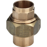 Red brass screw connection 4330 28mm, flat-sealing
