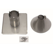 VAILLANT Schachtabdeckung Edelstahl DN80