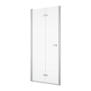 Meran Drehfalttür 2tlg links 1200x2000 ESG m.Aquaperle,si.-hgl.