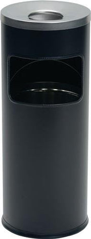 Kombiascher Ø250xH630mm schwarz Stahlbl.DURABLE