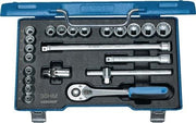 Steckschlüsselsatz 30 HMU-10 22tlg 3/8