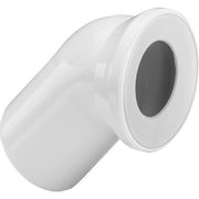 Viega WC-Anschlussbogen 45 Grad 3812, 110mm, Kunststoff, weiß, 101718