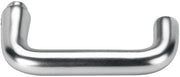 Türdrückerlochteil 475L LM F1/silberf.Schlosskästen ger.4-KT.8mm AMF