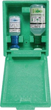 Augennotfallstation 1x200 ml pH Neutral,1x0,5l Augenspül. PLUM