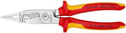 KNIPEX VDE Installationszange 200mm Multifunktionszange Elektro 1386200
