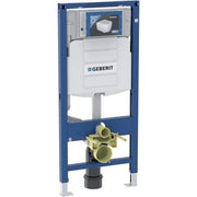 Geberit Duofix element for wall-hung WC, 112 cm, with Sigma concealed cistern 12 cm, electric/communication connection box