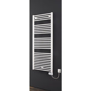 BEMM IRSAP BHK ARES E H1720x030x0580 Electric Bathroom Radiator 1000W, White 9016