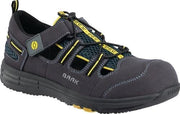 Sicherheitssandale Rene2 Gr.46 blau/gelb Mikrofaser/Mesh S1P SRC ESD EN 20345