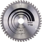 Kreissägeblatt AD 216mm Z.48 WZ/N Bohr.30mm Schnitt-B.2,8mm HM BOSCH