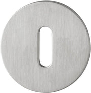 Schlüsselrosetten-Paar E849NS VA F69 Schildst.2mm OB rd.HOPPE