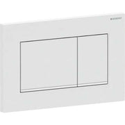 Geberit BetPl. Sigma30, für 2-Mengen-Sp. weiß matt lackiert, beschichtet