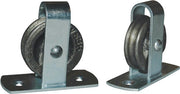 Stehrolle 496 Nut 6mm Grauguss m.Längsplatte u.gedrehter Nut BETZ