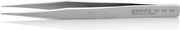 Precision tweezers L.130mm straight stainless, antimagnetic KNIPEX
