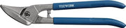 Idealblechschere L.260mm links Stahl max.0,8mm VA max.0,45mm TECWERK