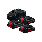 Bosch Starter-Set ProCORE 18V 4,0 Ah 3x4,0 Ah Akku, Ladegerät GAL 1880 CV