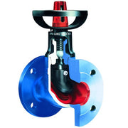 ARI Fl.-Absperrv. EURO-WEDI 10070, kurz DN50,PN6,EN-JL1040,EPDM-Kegel