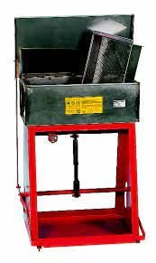 Teilekorb H140xB245xT420mm VA f.Tauchbecken