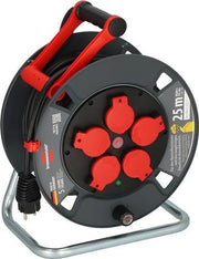 Kabeltrommel Professional 300 KU 2100 Kabel-L.25m D.300mm grau IP44 BRENNENSTUHL