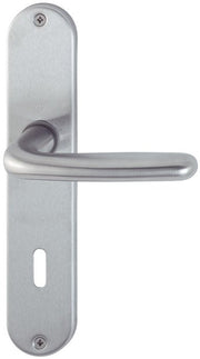 Langschildgarnitur Cardiff E1850Z/302 VA F69 OB 72mm DIN L/R HOPPE