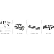 BOSCH Abgas-Standardpaket FC50 S Fassade starr, 80/125, 6m, RLU