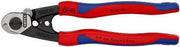 Drahtseilschere L.190mm pol.Mehrkomp.-Hüllen KNIPEX