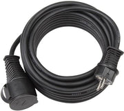 Baustellenverlängerungskabel H07RN-F 3G2,5 IP44 Kabel-L25m Gummi-Neopren schwarz